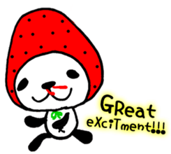 STRAWBERRY PANDA Part 4 sticker #7565430