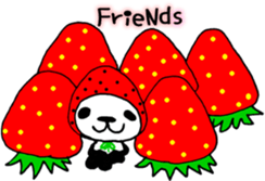 STRAWBERRY PANDA Part 4 sticker #7565432