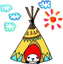 STRAWBERRY PANDA Part 4 sticker #7565435