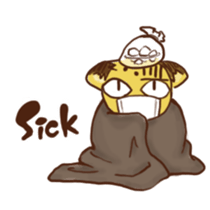 Curious leopard 2 sticker #7565717