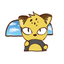 Curious leopard 2 sticker #7565719