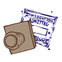 Curious leopard 2 sticker #7565726