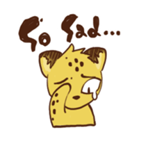 Curious leopard 2 sticker #7565739