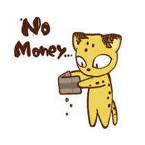 Curious leopard 2 sticker #7565743