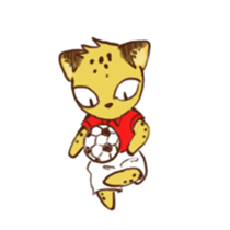 Curious leopard 2 sticker #7565747