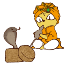 Curious leopard 2 sticker #7565752