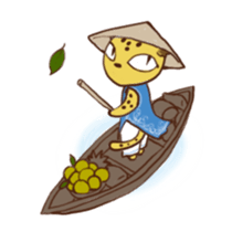 Curious leopard 2 sticker #7565754