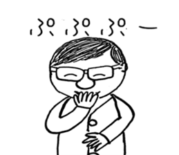 japanese stage director kuma 2 sticker #7565888