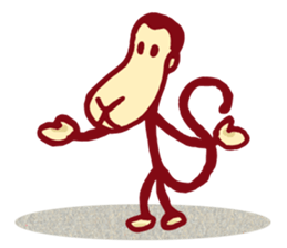 YASUWO's Monkey sticker #7566078