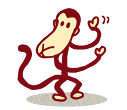 YASUWO's Monkey sticker #7566079