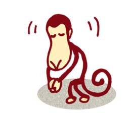 YASUWO's Monkey sticker #7566080