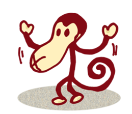 YASUWO's Monkey sticker #7566082