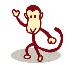 YASUWO's Monkey sticker #7566086