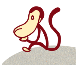 YASUWO's Monkey sticker #7566088