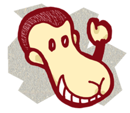 YASUWO's Monkey sticker #7566096