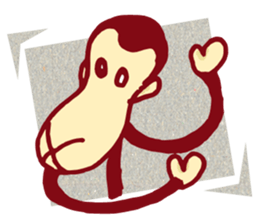 YASUWO's Monkey sticker #7566107