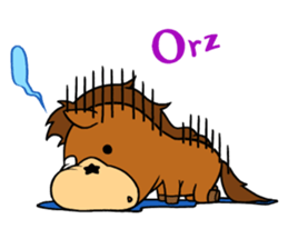 Melancholic Ma~san sticker #7566251