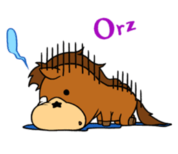 Melancholic Ma~san sticker #7566251