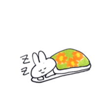 Rabbit, occasionally teeth sticker #7566283