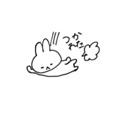 Rabbit, occasionally teeth sticker #7566284
