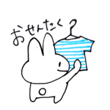 Rabbit, occasionally teeth sticker #7566291