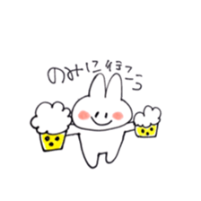 Rabbit, occasionally teeth sticker #7566314