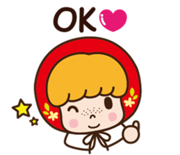 Russian girl sticker #7566398