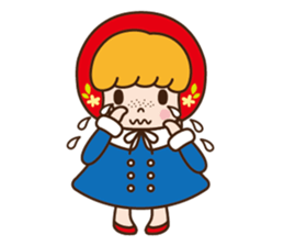 Russian girl sticker #7566404