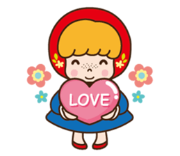 Russian girl sticker #7566409