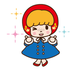 Russian girl sticker #7566413
