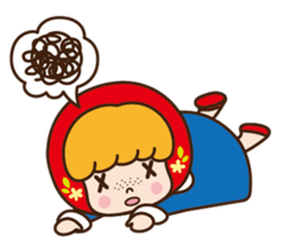 Russian girl sticker #7566415