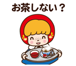 Russian girl sticker #7566418