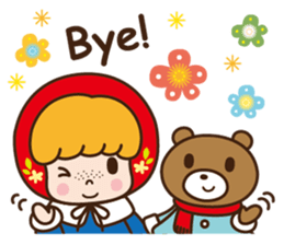 Russian girl sticker #7566422