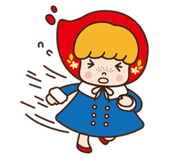 Russian girl sticker #7566428