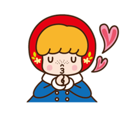 Russian girl sticker #7566430