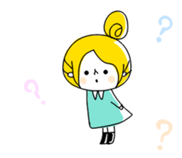 Honwaka Girl Sticker. sticker #7566524