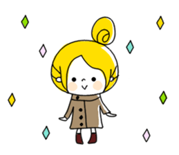 Honwaka Girl Sticker. sticker #7566526