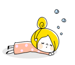 Honwaka Girl Sticker. sticker #7566528