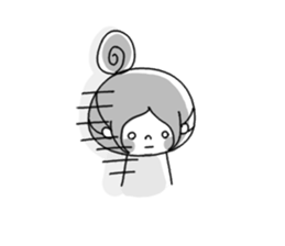 Honwaka Girl Sticker. sticker #7566531