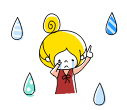 Honwaka Girl Sticker. sticker #7566534