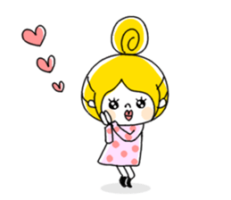 Honwaka Girl Sticker. sticker #7566541