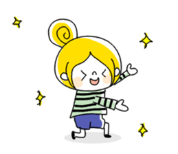 Honwaka Girl Sticker. sticker #7566547