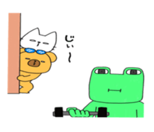 Bear and pleasant friends  3rd version sticker #7566641