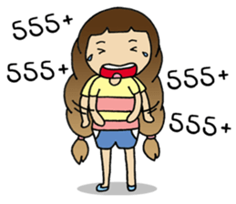 Lilly Girl sticker #7566699