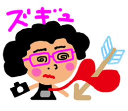 Camera Girl   USSY 'Live in Love' sticker #7566736