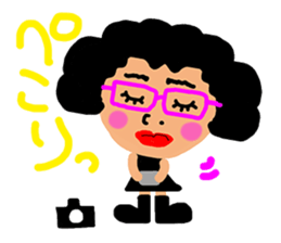 Camera Girl   USSY 'Live in Love' sticker #7566740