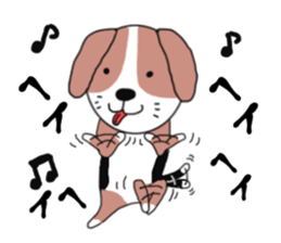I beagle dog 2nd sticker #7567344