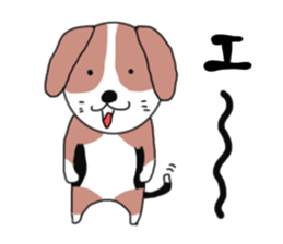 I beagle dog 2nd sticker #7567345