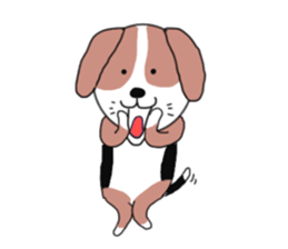 I beagle dog 2nd sticker #7567351