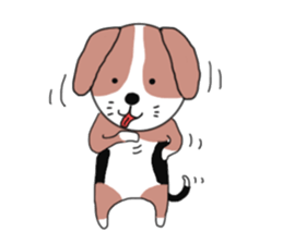 I beagle dog 2nd sticker #7567352